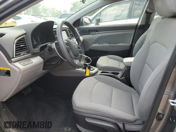 2018 Hyundai Elantra SEL with VIN 5NPD84LF1JH387101, listed as a Copart auction lot 55518915 with Not Provided miles and Salvage Title. Bid and sale history available at DreamBid. Image 7.