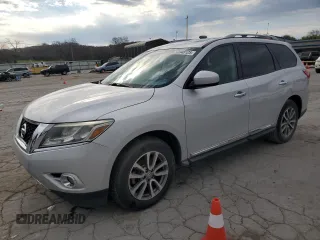 2013 Nissan Pathfinder SL with VIN 5N1AR2MM8DC680622, listed as a Copart auction lot 50948125 with 168,440 mi miles and Clean Title. Bid and sale history available at carsss.com. Image 1.