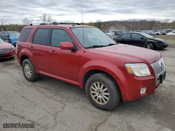 2010 Mercury Mariner Premier with VIN 4M2CN9H79AKJ25664, listed as a Copart auction lot 53681335 with 186,226 mi miles and Clean Title. Bid and sale history available at carsss.com. Image 4.