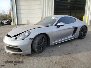 2018 Porsche 718 Cayman S with VIN WP0AB2A87JK279533, listed as a Copart auction lot 78497604 with 18,365 mi miles and Salvage Title. Bid and sale history available at DreamBid. Image 1.