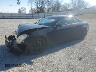 2007 Infiniti G35 Coupe with VIN JNKCV54EX7M908541, listed as a Copart auction lot 42552405 with 157,048 mi miles and Salvage Title. Bid and sale history available at carsss.com. Image 1.