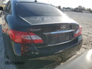 2012 Infiniti M37 with VIN JN1BY1APXCM334457, listed as a Copart auction lot 82356954 with Not Provided miles and Salvage Title. Bid and sale history available at carsss.com. Image 6.