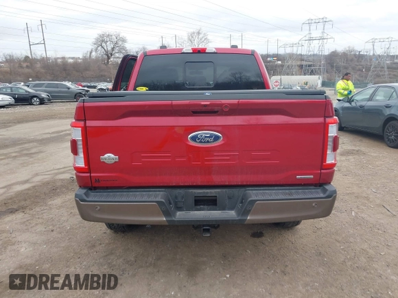 2022 Ford F-150 XL with VIN 1FTFW1E87NFC15893, listed as a IAAI auction lot 41673391 with 26,979 mi miles. Bid and sale history available at carsss.com. Image 17.