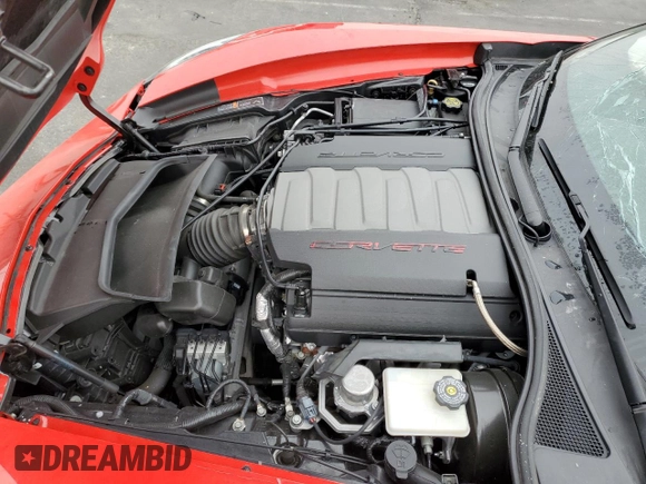 2017 Chevrolet Corvette Grand Sport 2LT with VIN 1G1YY2D79H5112303, listed as a Copart auction lot 73405874 with 23,745 mi miles and Salvage Title. Bid and sale history available at carsss.com. Image 11.