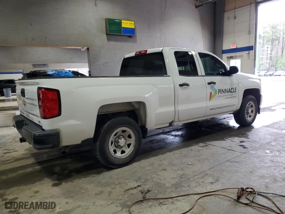 2019 Chevrolet Silverado 1500 LD Work Truck with VIN 2GCRCNECXK1215925, listed as a Copart auction lot 45004375 with 27,239 mi miles and Clean Title. Bid and sale history available at carsss.com. Image 3.