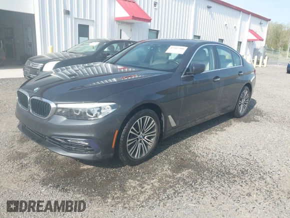 2017 BMW 5 Series 530i xDrive with VIN WBAJA7C33HG905610, listed as a IAAI auction lot 42107300 with 116,301 mi miles and . Bid and sale history available at carsss.com. Image 2.