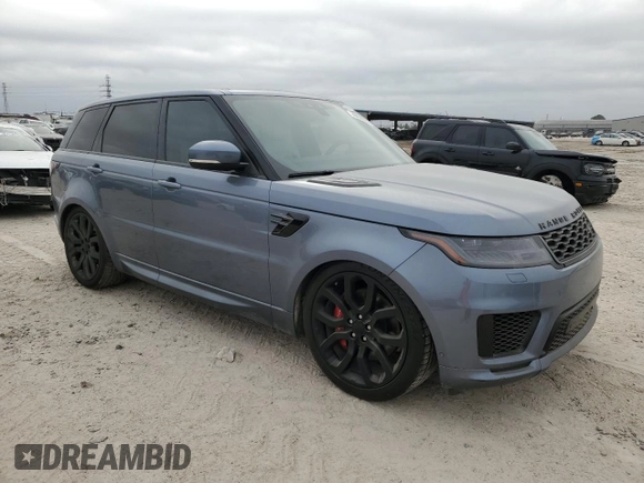 2018 Land Rover Range Rover Sport with VIN SALWR2RE8JA199779, listed as a Copart auction lot 44588925 with 102,666 mi miles and Clean Title. Bid and sale history available at carsss.com. Image 4.