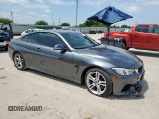 2015 BMW 4 Series 428i z VIN WBA3N3C50FK234690, wystawiony jako Copart lot #60149125 z przebiegiem 53 878 mil mil oraz Szkoda całkowita • Salvage title. Historia ofert i sprzedaży dostępna na DreamBid. Obrazek 4.