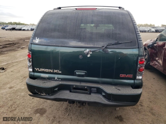 2002 GMC Yukon XL Denali with VIN 1GKFK66U62J143375, listed as a Copart auction lot 72934244 with 0 mi miles and Salvage Title. Bid and sale history available at carsss.com. Image 6.