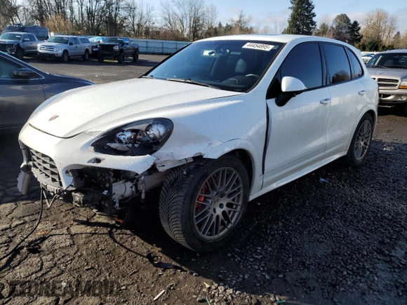 2014 Porsche Cayenne GTS with VIN WP1AD2A24ELA78001, listed as a Copart auction lot 44454895 with 69,425 mi miles and Salvage title. Bid and sale history available at DreamBid. Image 1.