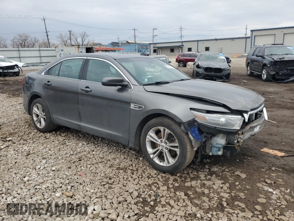 2017 Ford Taurus SEL with VIN 1FAHP2E8XHG105713, listed as a Copart auction lot 50795285 with 136,937 mi miles and Salvage Title. Bid and sale history available at DreamBid. Image 4.
