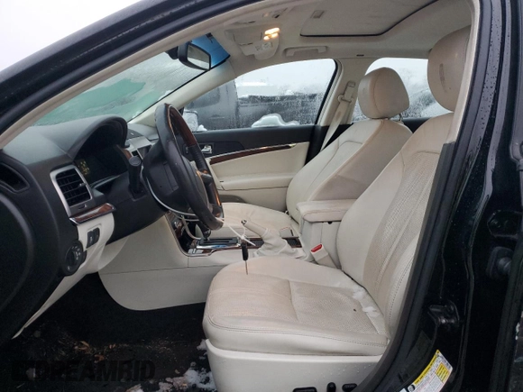 2012 Lincoln MKZ Hybrid with VIN 3LNDL2L38CR805805, listed as a Copart auction lot 44749285 with 135,500 mi miles and Salvage Title. Bid and sale history available at DreamBid. Image 7.