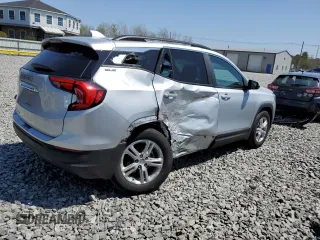 2021 GMC Terrain SLE z VIN 3GKALMEV6ML382992, wystawiony jako Copart lot #54299135 z przebiegiem 34 571 mil mil oraz Szkoda całkowita • Salvage title. Historia ofert i sprzedaży dostępna na DreamBid. Obrazek 3.