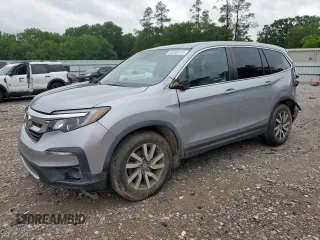 2019 Honda Pilot EX-L with VIN 5FNYF5H56KB012690, listed as a Copart auction lot 60052415 with 85,120 mi miles and Salvage title. Bid and sale history available at DreamBid. Image 1.