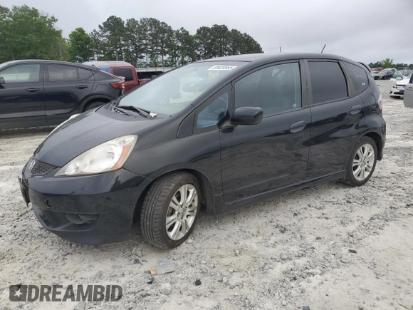 2009 Honda Fit Sport with VIN JHMGE88469S029833, listed as a Copart auction lot 55020865 with 202,335 mi miles and Clean Title. Bid and sale history available at carsss.com. Image 1.