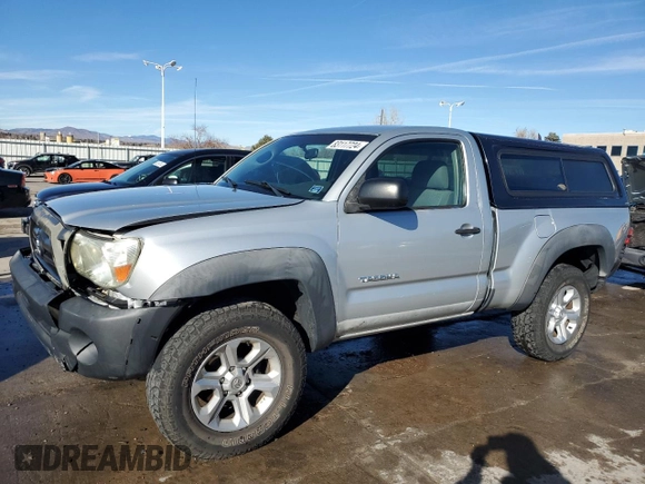 2006 Toyota Tacoma with VIN 5TEPX42N96Z277295, listed as a Copart auction lot 83117724 with 166,129 mi miles and Salvage Title. Bid and sale history available at carsss.com. Image 1.