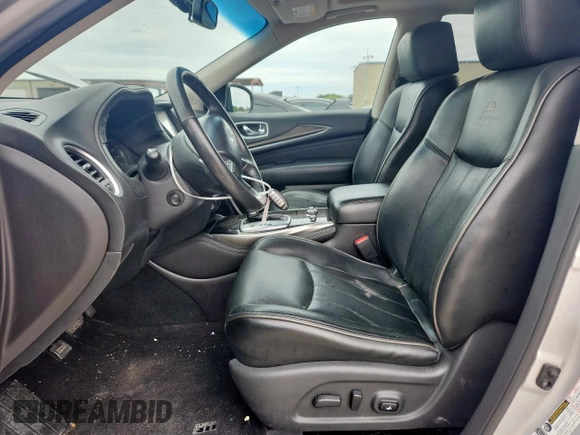 2014 Infiniti QX60 with VIN 5N1AL0MM1EC552553, listed as a Copart auction lot 63285785 with 174,041 mi miles and Salvage title. Bid and sale history available at DreamBid. Image 7.