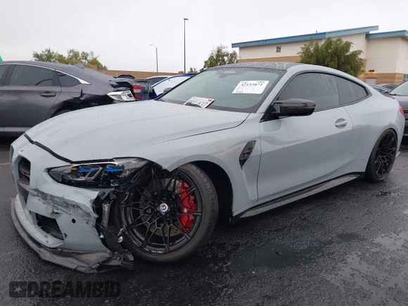 2023 BMW M4 Competition xDrive с VIN WBS43AZ00PCM16326, выставлен на аукционе IAAI как лот 42153872 с пробегом 10 165 миль миль и . История ставок и продаж доступна на DreamBid. Изображение 2.