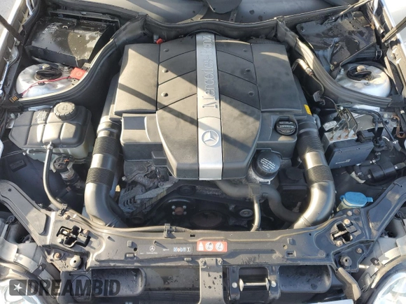 2005 Mercedes-Benz CLK-Class 3.2L with VIN WDBTK65J45F134556, listed as a Copart auction lot 74143204 with 61,131 mi miles and Salvage Title. Bid and sale history available at carsss.com. Image 11.