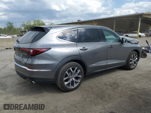 2024 Acura MDX Technology z VIN 5J8YE1H4XRL010663, wystawiony jako Copart lot #55322755 z przebiegiem 17 457 mil mil oraz Szkoda całkowita • Salvage title. Historia ofert i sprzedaży dostępna na DreamBid. Obrazek 3.