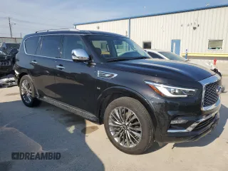 2018 Infiniti QX80 with VIN JN8AZ2NE3J9195104, listed as a Copart auction lot 66780704 with 109,427 mi miles and Clean Title. Bid and sale history available at carsss.com. Image 4.