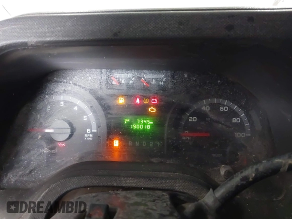 2014 Ford Econoline Cargo Commercial with VIN 1FTNE2EW4EDA64221, listed as a IAAI auction lot 41628147 with 190,018 mi miles and . Bid and sale history available at DreamBid. Image 7.
