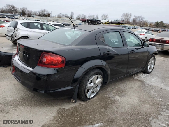 2014 Dodge Avenger SE with VIN 1C3CDZAB6EN151137, listed as a Copart auction lot 45744945 with NaN miles and Salvage Title. Bid and sale history available at carsss.com. Image 3.