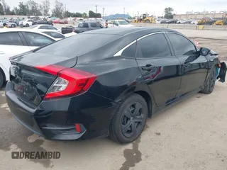 2016 Honda Civic Sedan LX with VIN 2HGFC2F56GH574075, listed as a IAAI auction lot 41904230 with 118,869 mi miles. Bid and sale history available at carsss.com. Image 4.