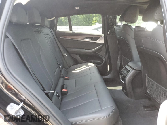 2021 BMW X4 xDrive30i with VIN 5UX2V1C09M9E03411, listed as a Copart auction lot 62078545 with 49,101 mi miles and Salvage title. Bid and sale history available at DreamBid. Image 11.