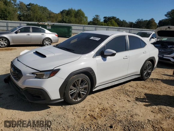 2023 Subaru WRX with VIN JF1VBAA66P9809569, listed as a Copart auction lot 76860074 with 19,786 mi miles and Salvage title. Bid and sale history available at DreamBid. Image 1.