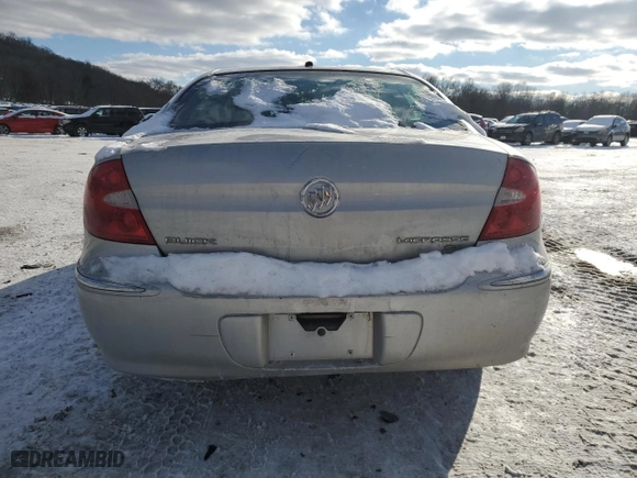2008 Buick LaCrosse CX with VIN 2G4WC582481278951, listed as a Copart auction lot 87815545 with 212,912 mi miles and Salvage Title. Bid and sale history available at carsss.com. Image 6.