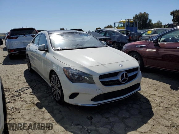 2017 Mercedes-Benz CLA 250 with VIN WDDSJ4EB2HN467738, listed as a Copart auction lot 53228884 with 83,648 mi miles and . Bid and sale history available at DreamBid. Image 4.