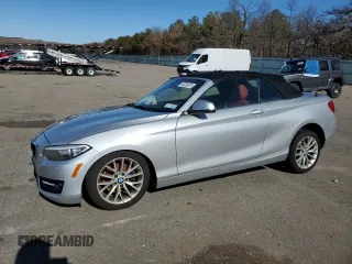 2016 BMW 2 Series 228i xDrive with VIN WBA1L9C57GV767345, listed as a Copart auction lot 45226505 with 78,327 mi miles and Salvage Title. Bid and sale history available at carsss.com. Image 1.