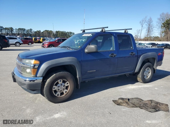 2005 Chevrolet Colorado 1SE LS Z71 with VIN 1GCDS136358176633, listed as a Copart auction lot 41691085 with 221,646 mi miles and Clean Title. Bid and sale history available at carsss.com. Image 1.