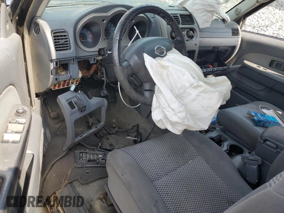 2002 Nissan Frontier XE with VIN 1N6ED29X62C332917, listed as a Copart auction lot 57506815 with 268,771 mi miles and Salvage title. Bid and sale history available at DreamBid. Image 8.