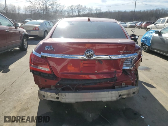 2014 Buick LaCrosse Premium II with VIN 1G4GF5G30EF228672, listed as a Copart auction lot 46793145 with 74,683 mi miles and Salvage Title. Bid and sale history available at carsss.com. Image 6.