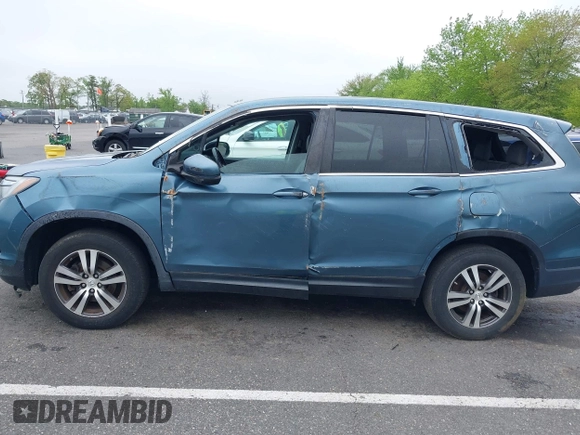 2016 Honda Pilot EX-L with VIN 5FNYF6H50GB072235, listed as a IAAI auction lot 42200287 with 93,806 mi miles. Bid and sale history available at carsss.com. Image 6.