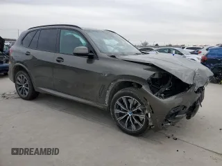 2023 BMW X5 xDrive45e with VIN 5UXTA6C08P9N43769, listed as a Copart auction lot 48232655 with 0 mi miles and Salvage Title. Bid and sale history available at carsss.com. Image 4.