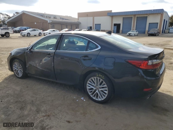 2017 Lexus ES with VIN 58ABK1GG0HU044312, listed as a Copart auction lot 50384505 with 72,763 mi miles and Salvage Title. Bid and sale history available at carsss.com. Image 2.