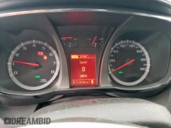 2014 GMC Terrain SLE with VIN 2GKALMEK5E6162304, listed as a Copart auction lot 50754135 with 119,784 mi miles and Clean Title. Bid and sale history available at DreamBid. Image 9.