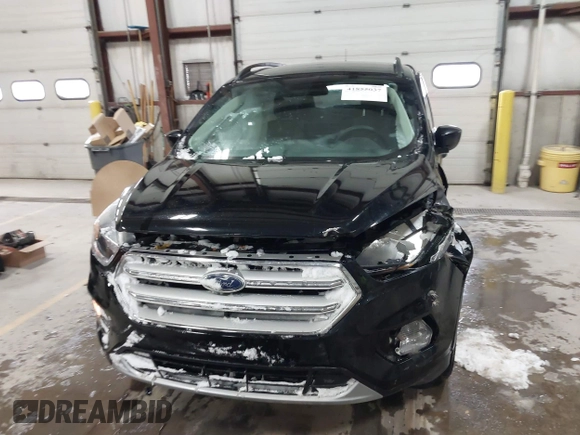 2018 Ford Escape SE with VIN 1FMCU9GD7JUD36295, listed as a IAAI auction lot 41855037 with 85,305 mi miles. Bid and sale history available at carsss.com. Image 12.