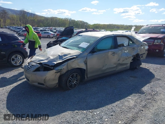 2009 Toyota Camry with VIN 4T1BE46KX9U274706, listed as a IAAI auction lot 42037604 with 216,438 mi miles and . Bid and sale history available at DreamBid. Image 16.