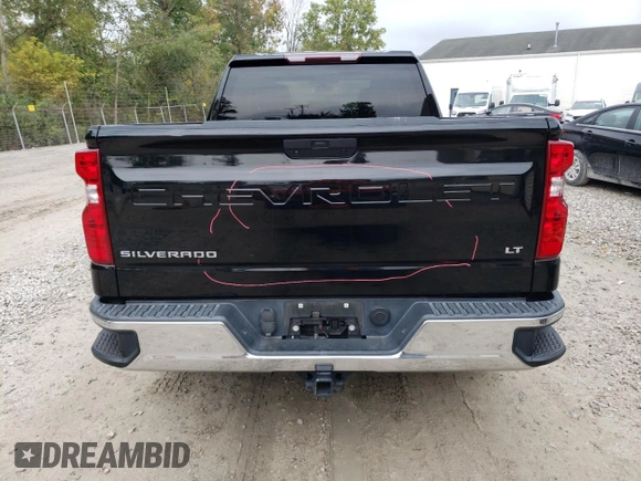 2019 Chevrolet Silverado 1500 LT with VIN 1GCRWCEK1KZ310206, listed as a Copart auction lot 72927774 with 63,238 mi miles and Salvage Title. Bid and sale history available at DreamBid. Image 6.