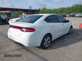 2015 Dodge Dart SXT with VIN 1C3CDFBB9FD344595, listed as a IAAI auction lot 41954706 with 115,877 mi miles. Bid and sale history available at carsss.com. Image 4.