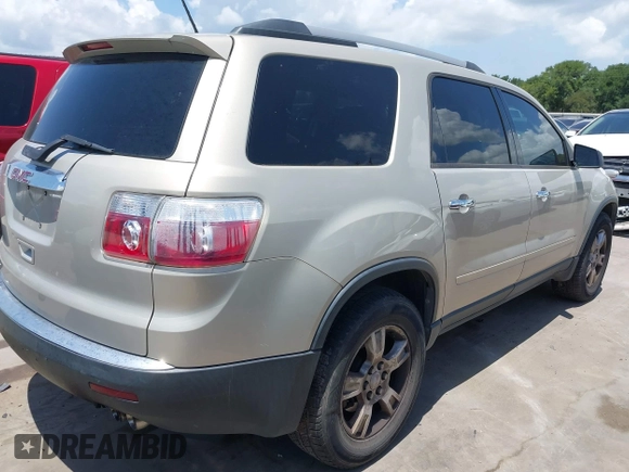 2012 GMC Acadia SL with VIN 1GKKRNED6CJ194978, listed as a IAAI auction lot 42683554 with 136,420 mi miles and . Bid and sale history available at DreamBid. Image 4.