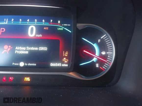 2020 Honda Passport EX-L with VIN 5FNYF7H55LB005906, listed as a IAAI auction lot 41322450 with 66,545 mi miles and . Bid and sale history available at DreamBid. Image 15.