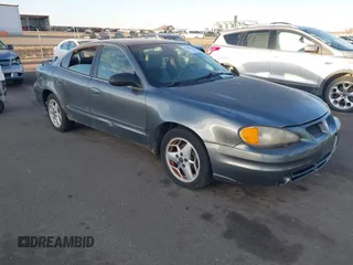 2005 Pontiac Grand Am SE with VIN 1G2NE52EX5M102214, listed as a IAAI auction lot 41767326 with 168,979 mi miles. Bid and sale history available at carsss.com. Image 1.