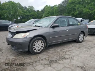 2004 Honda Civic LX z VIN 2HGES16574H540201, wystawiony jako Copart lot #54065485 z przebiegiem 110 733 mil mil oraz Szkoda całkowita • Salvage title. Historia ofert i sprzedaży dostępna na DreamBid. Obrazek 1.