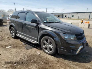 2015 Dodge Journey Crossroad z VIN 3C4PDCGB4FT580201, wystawiony jako Copart lot #53346035 z przebiegiem 70 855 mil mil oraz Szkoda całkowita • Salvage title. Historia ofert i sprzedaży dostępna na DreamBid. Obrazek 4.