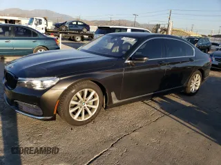 2016 BMW 7 Series 740i with VIN WBA7E2C59GG504533, listed as a Copart auction lot 77122283 with 68,209 mi miles. Bid and sale history available at carsss.com. Image 1.